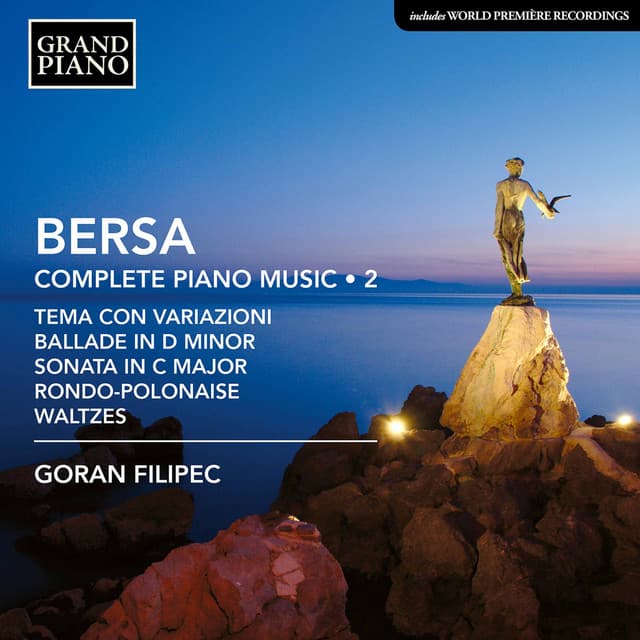 Bersa: Complete Piano Works, Vol. 2 - Blagoje Bersa