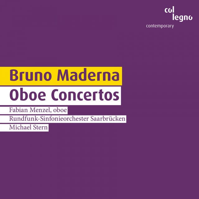 Oboe Concertos - Bruno Maderna