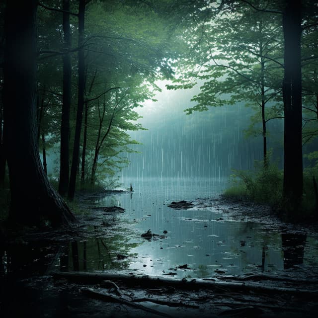 Rain Relaxation: Serene Ambient Tunes - Peaceful Sounds Zone