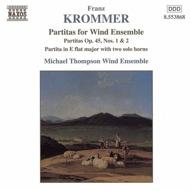 Krommer: Partitas for Wind Ensemble Op. 45, Nos. 1-2 - Franz Krommer