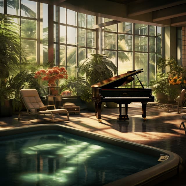 Piano's Serene Spa: Calming Melodies for Wellness - Massage Therapy Music