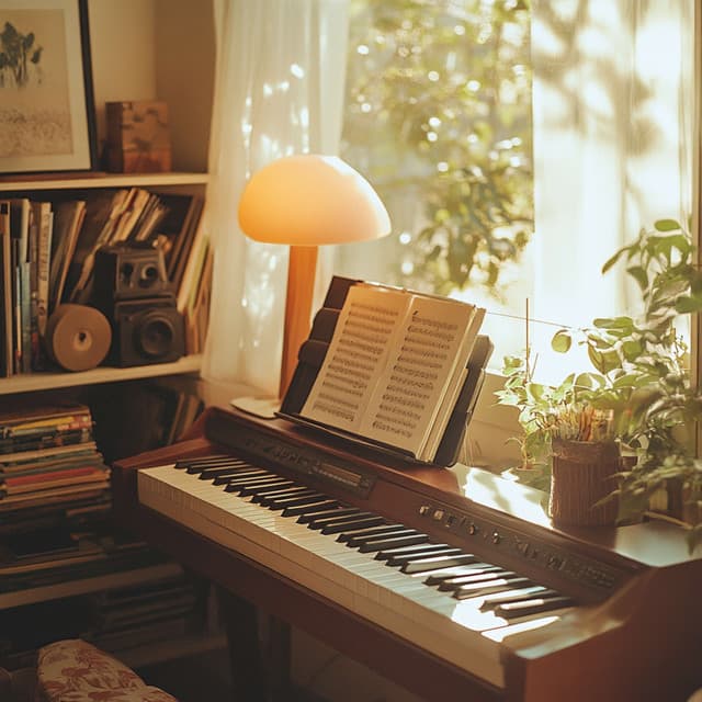 Echoes of Stillness Beneath Vinyl Skies - Lofi Factory Beats