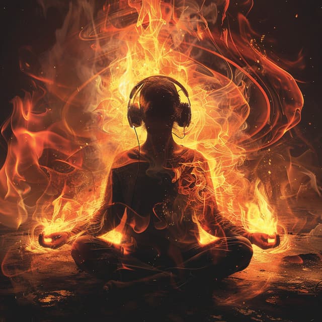 Ember Meditation: Fire's Soothing Harmony - Meditation And Affirmations