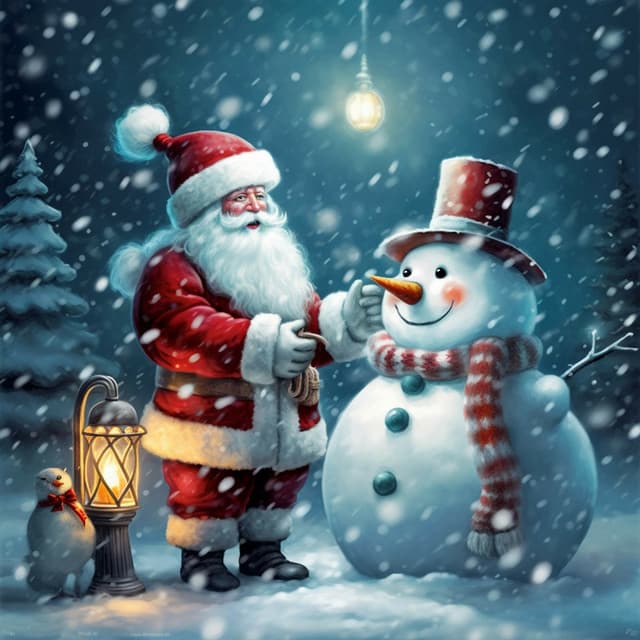 Santa & Frosty Christmas Songs - Jazzy Christmas