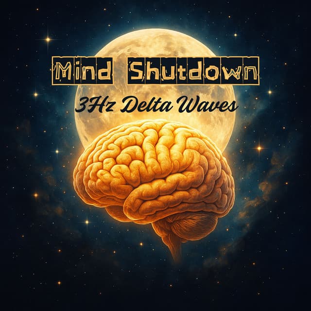 Mind Shutdown, 3Hz Delta Waves - Brain Power Academy