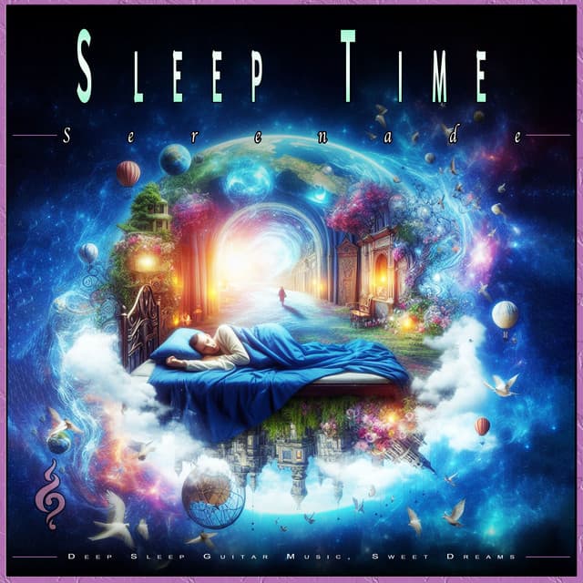 Sleep Time Serenade: Deep Sleep Guitar Music, Sweet Dreams - Ambient Sleep Music