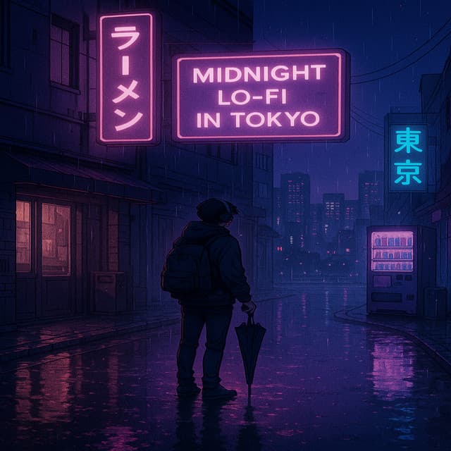Midnight Lofi in Tokyo - Lofi
