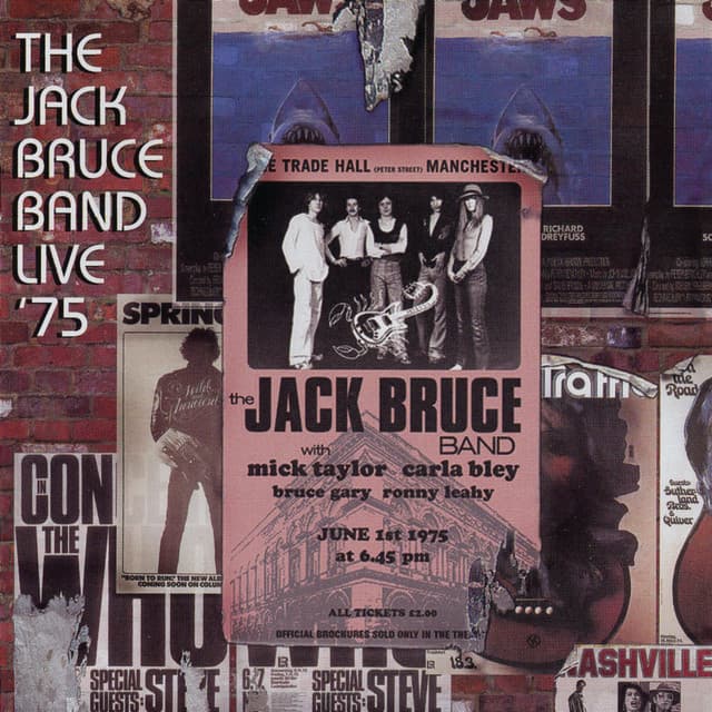 Live At Manchester Free Trade Hall 1975 - Jack Bruce