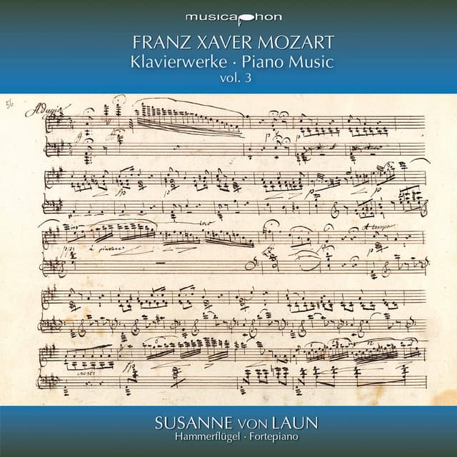 F.X. Mozart: Works for Piano, Vol. 3 - Franz Xaver Wolfgang Mozart