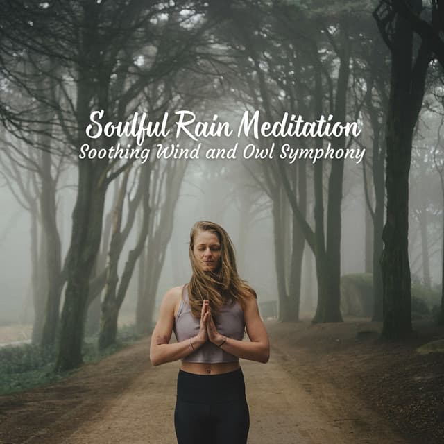 Soulful Rain Meditation: Soothing Wind and Owl Symphony - The Rain Factory