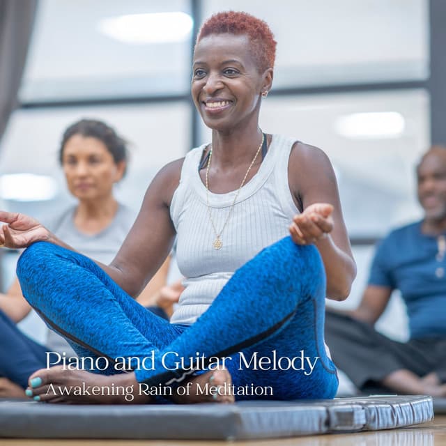 Piano and Guitar Melody: Awakening Rain of Meditation - Classical New Age Piano Music