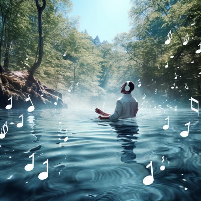Relaxation Waters: Peaceful Current Symphony - Relaxing Symphony