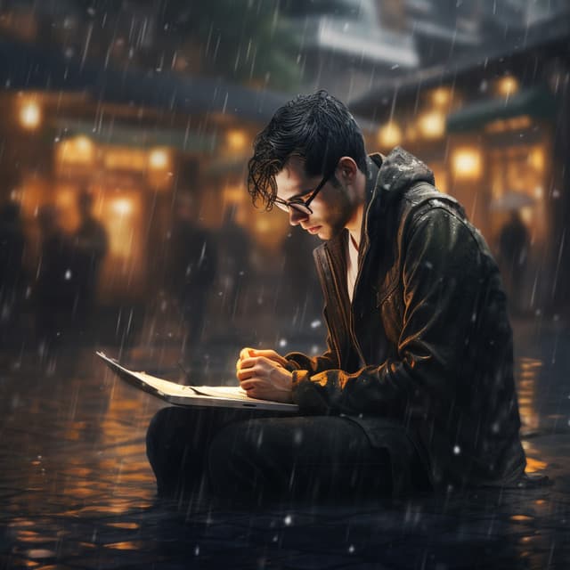 Study with Rain: Binaural Concentration Echoes - Binaural Vibrations