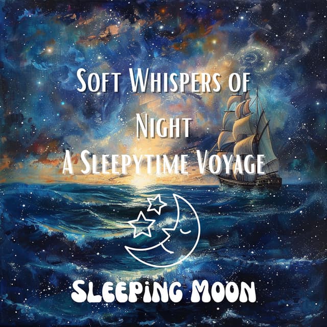 Soft Whispers of Night: A Sleepytime Voyage - Sleeping Moon