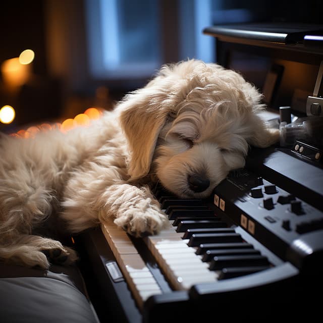 Los Rabos Junto Al Piano: Confort Melódico Para Perros - Chillout Salón Piano