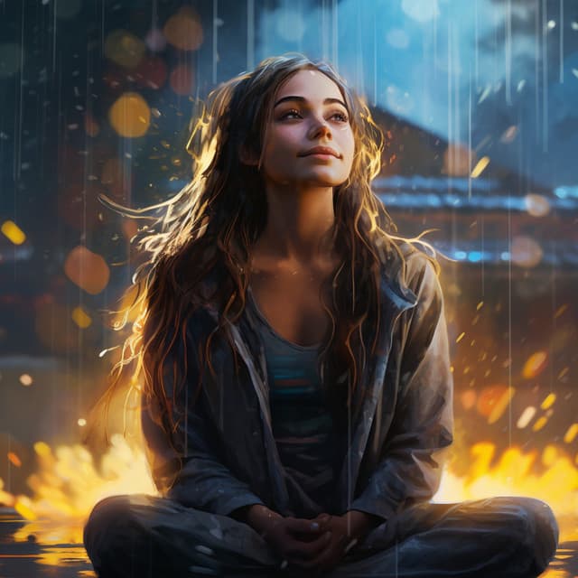 Meditative Rainfall: Soothing Sounds of Nature - Meditate with Nature