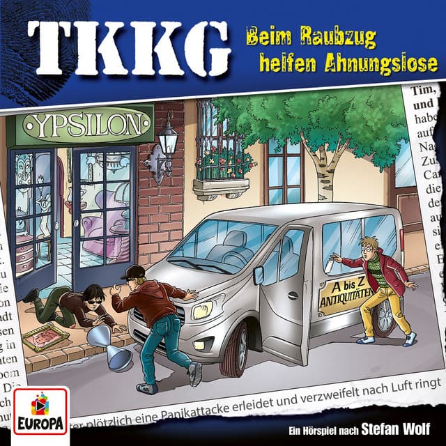 Folge 221: Beim Raubzug helfen Ahnungslose - TKKG