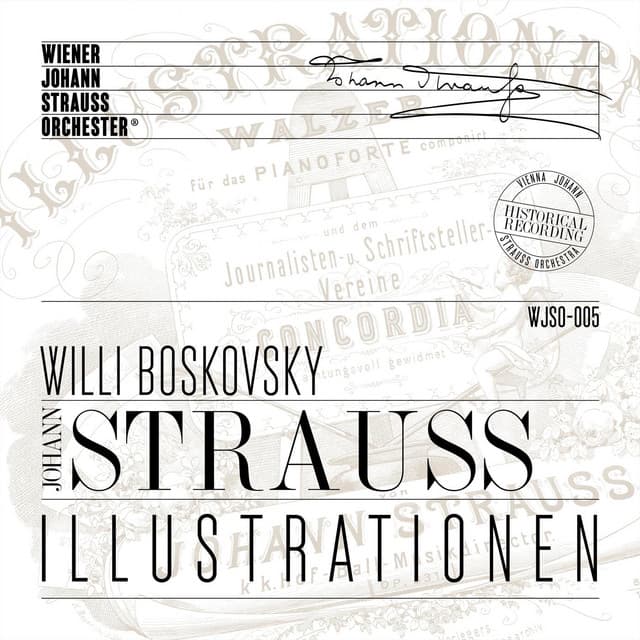Illustrationen - Historical Recording - Wiener Johann Strauss Orchester