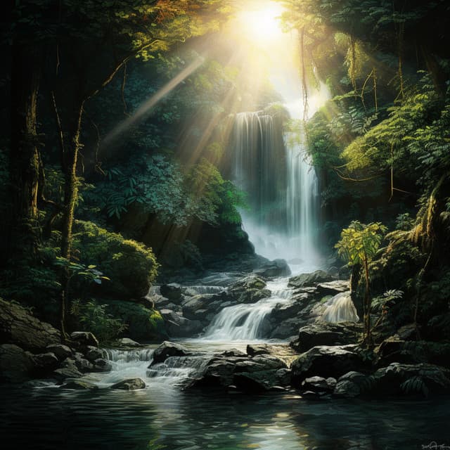Binaural Resonance by the Cascading Waterfall - Manifestation Frequencies