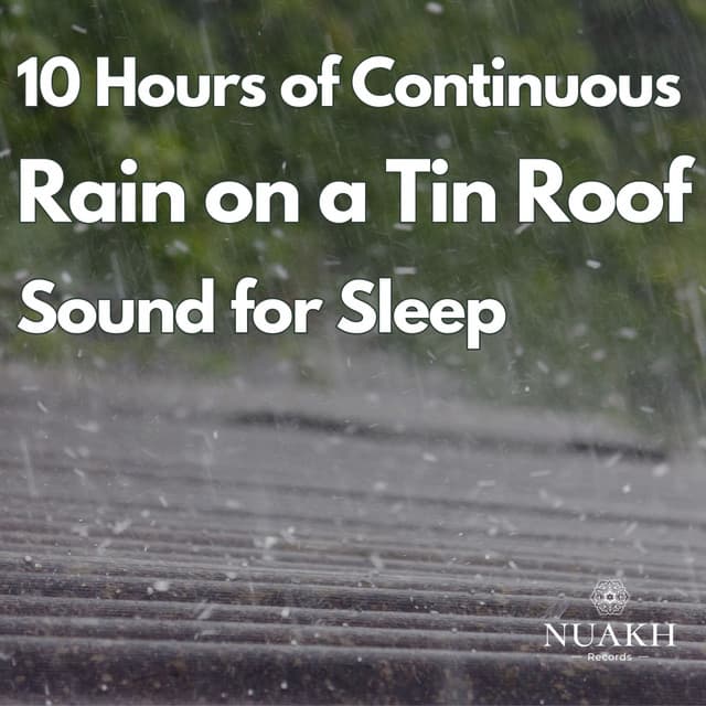 10 Hours of Rain on a Tin Roof for Sleeping, Continuous - Rain Sounds For Sleep