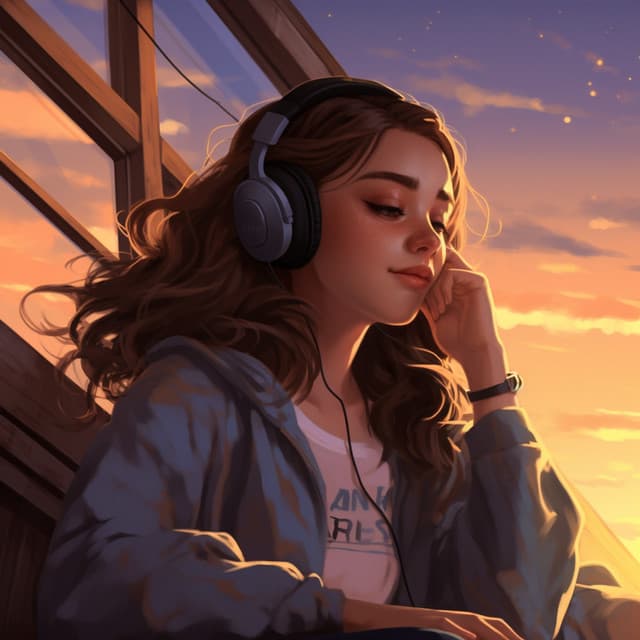 Momentos Lofi: Sesiones De Relajación Al Anochecer - Musica estetica