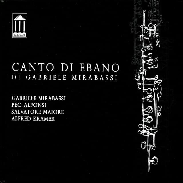 Canto di ebano - Gabriele Mirabassi