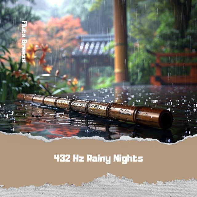 432 Hz Rainy Nights: Flute Melodies for Deep Sleep - Flute Breeze
