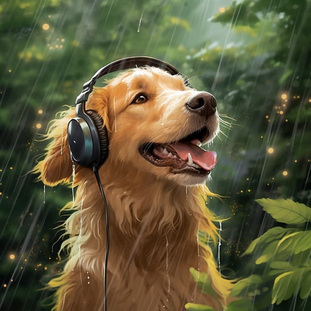 Rain Harmony: Dogs Calming Melodies - Music For Your Dog