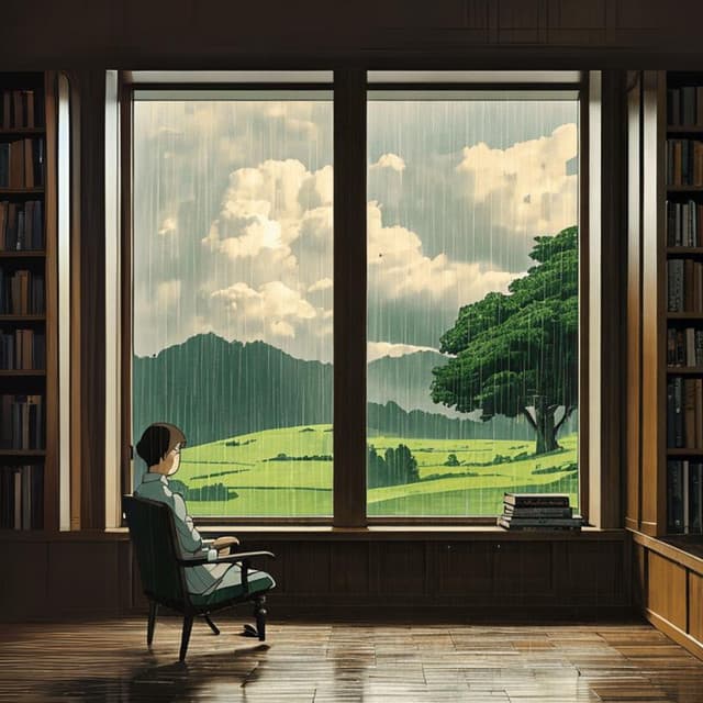 Urban Rainfall: Smooth Study Lofi Tracks - Chillout Lounge Music