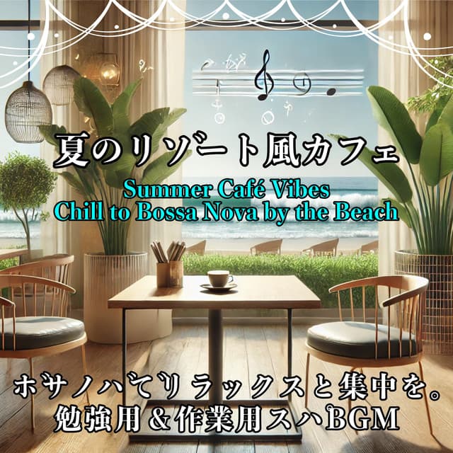 Relax and concentrate at the summer resort-style cafe Bossa Nova. Spa BGM for study & work - Healing Relaxing BGM Channel 335