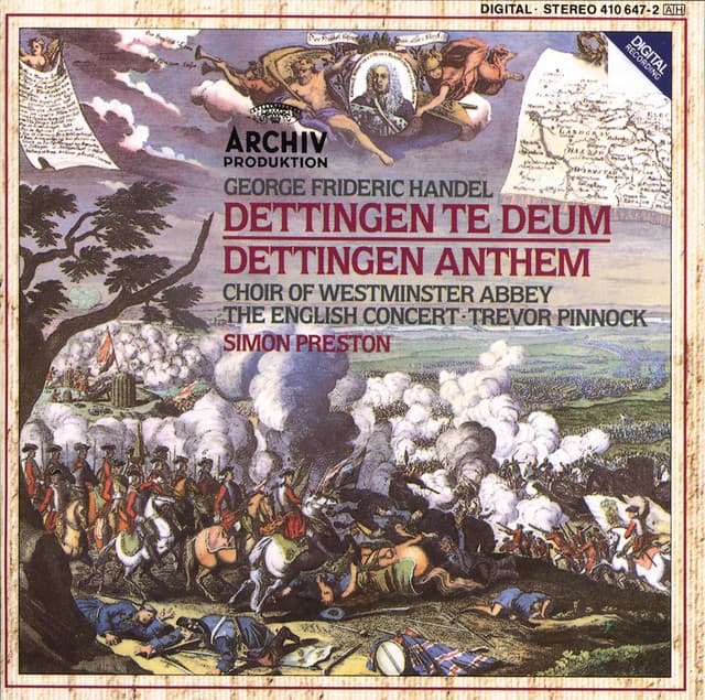 Handel: Dettingen Te Deum; Dettingen Anthem - George Frideric Handel