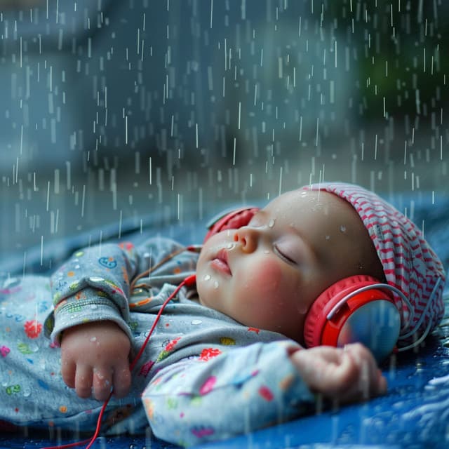 Baby Sleep Rain's Lullaby: Gentle Night Music - Gentle Music for Babies