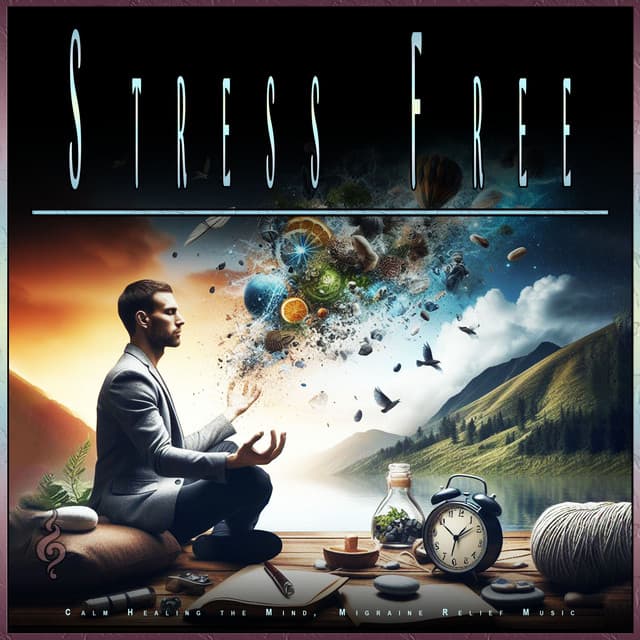 Stress Free: Calm Healing the Mind, Migraine Relief Music - Stress Relief Experience
