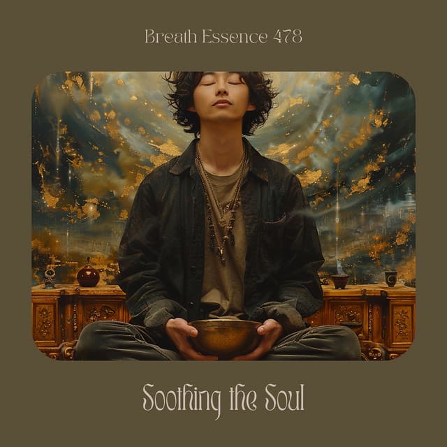 Soothing the Soul: 4-7-8 Breaths within Tibetan Bowl Ambiance - Breath Essence 478