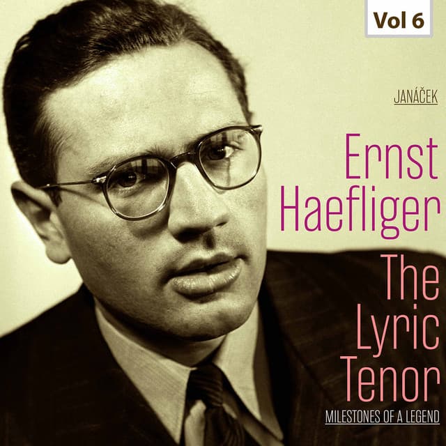 Milestones of a Legend: The Lyric Tenor, Vol. 6 - Leoš Janáček