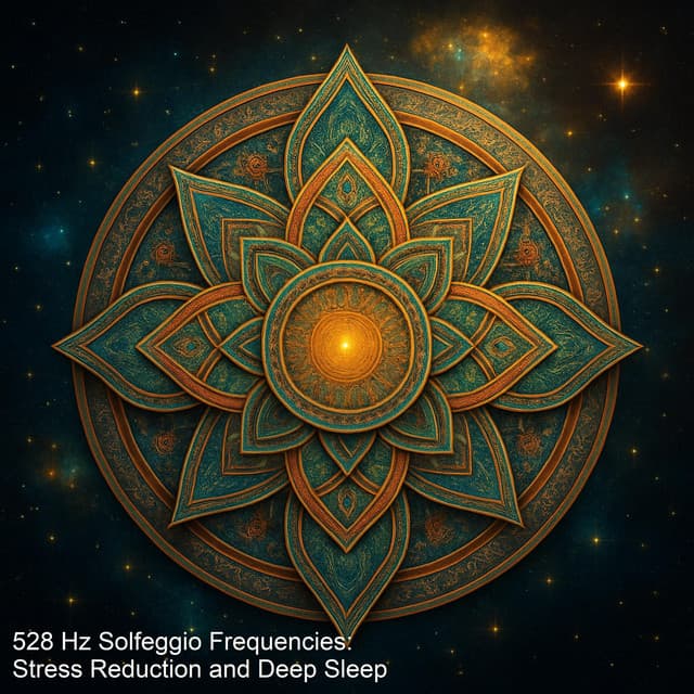 528 Hz Solfeggio Frequencies: Stress Reduction and Deep Sleep - Solfeggio