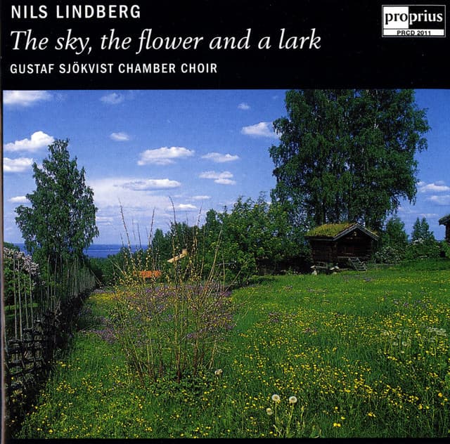 N.Lindberg - The sky, the flower and a lark - Nils Lindberg