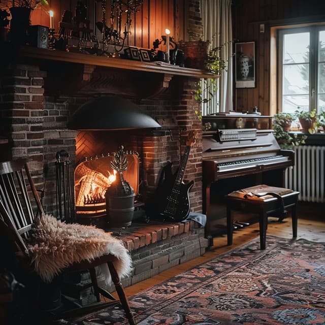 Zen Del Fuego: Vibraciones Cálidas De Meditación - Meditación Musicoterapia