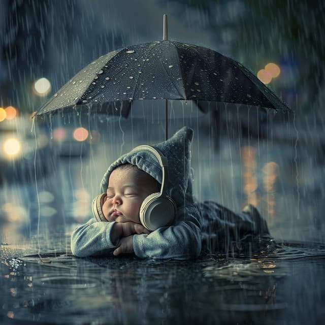 Rainy Dreams: Harmonies for Baby Sleep - Music Box Lullaby