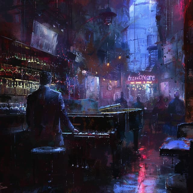 Salón de jazz del hotel