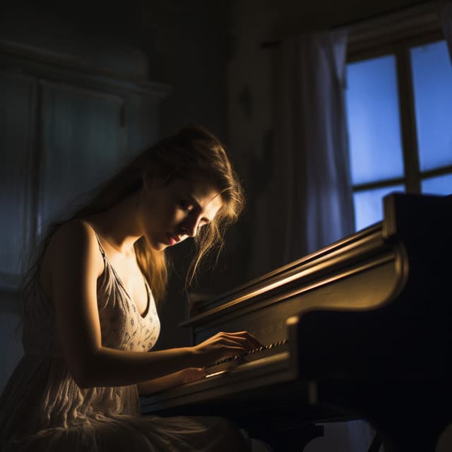 Santuario De Piano Melódico: Viaje En Reposo Hacia La Relajación - Música suave de piano