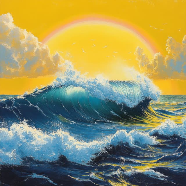 #01 The Oceanic Voyage, A Melodic Odyssey Through the Seas - Ocean Waves For Sleep