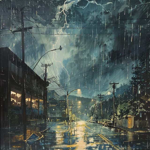 Binaural Rain and Thunder: Relaxation for Dogs - Puppy Sleep