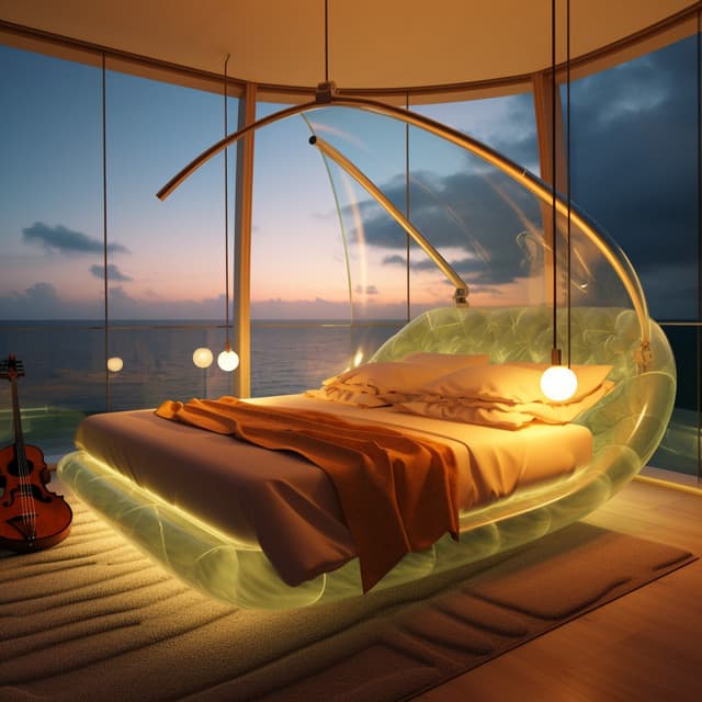 Ocean Lullaby: Sleep's Ebb and Flow Prelude - Neural Oscillations Alpha Sounds