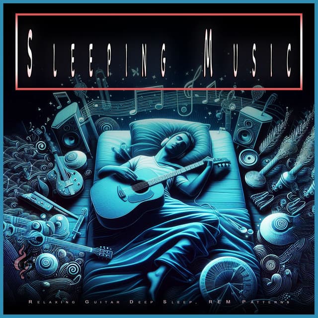 Sleeping Music: Relaxing Guitar Deep Sleep, REM Patterns - Ambient Sleep Music