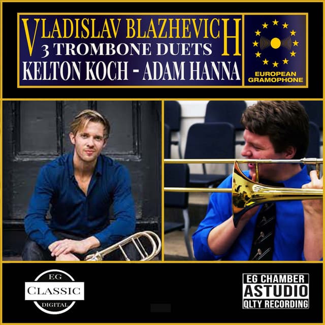 Blazhevich: 3 Trombone Duets - Vladislav Blazhvich