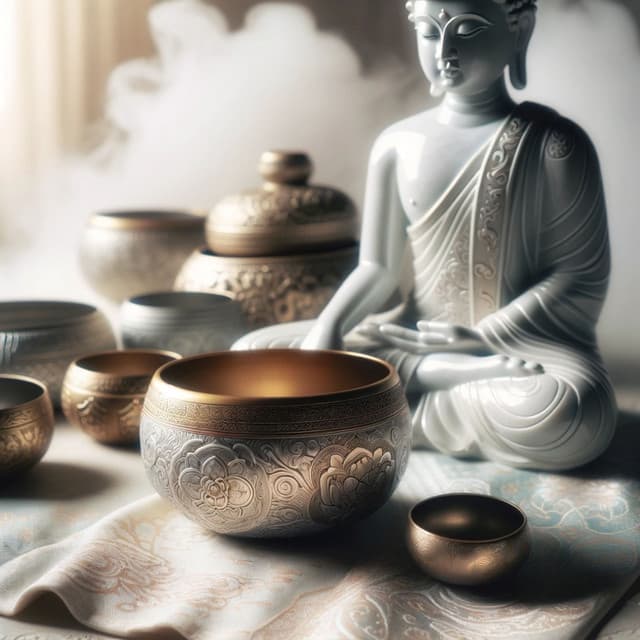 The Art of Tibetan Bowls: Harmonizing New Age, Buddhist Songs - Buddha's Breath
