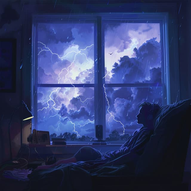 Thunder's Symphony: Power of Storm Music - Sounds Of Nature : Thunderstorm, Rain