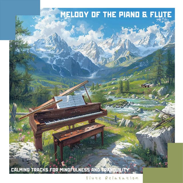 Melody of the Piano & Flute: Calming Tracks for Mindfulness and Tranquility - Flute Relaxation