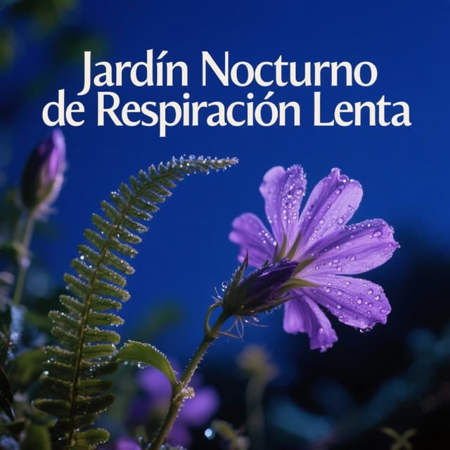 Jardín Nocturno de Respiración Lenta - Música de relajación profunda
